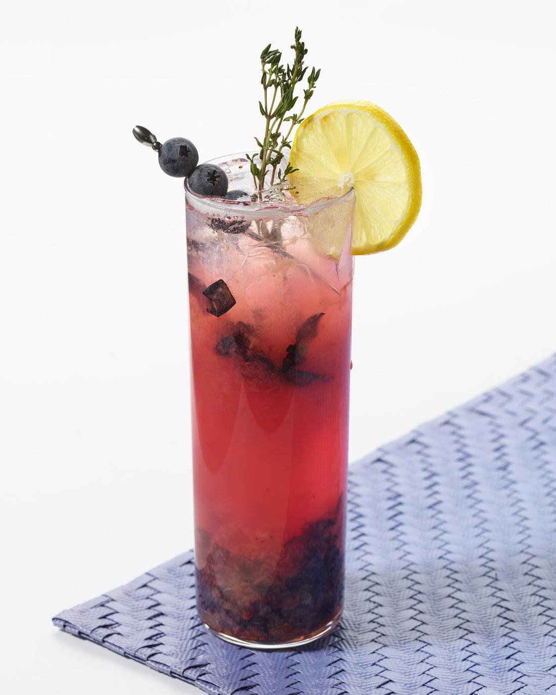 Blueberry Thyme Lemon Spritzer