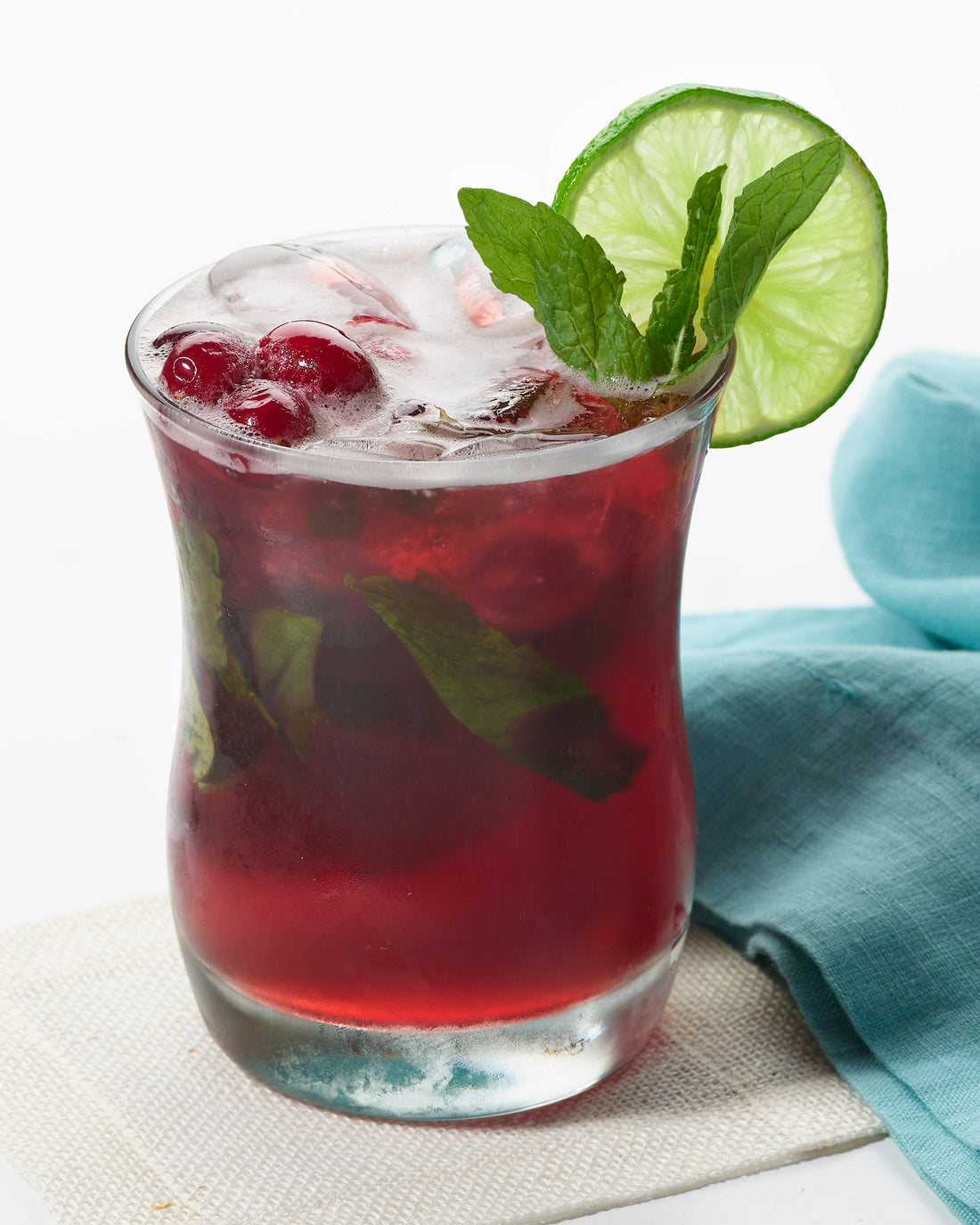 Hibiscus Cranberry Mint Refresher
